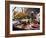 Stuffed Turkey on Thanksgiving Table (USA)-null-Framed Photographic Print