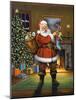 Stuffing the Stockings-John Zaccheo-Mounted Giclee Print