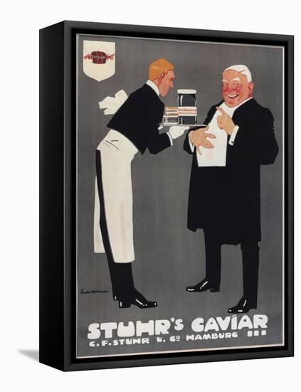 Stuhrs1909 Caviar Hamburg-null-Framed Premier Image Canvas