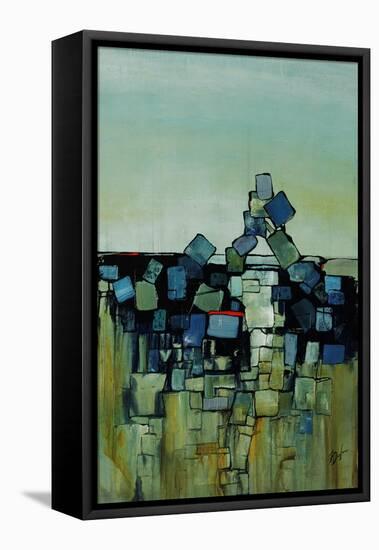 Stumbling Blocks I-Farrell Douglass-Framed Premier Image Canvas