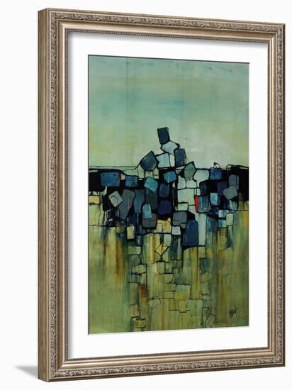 Stumbling Blocks II-Farrell Douglass-Framed Giclee Print