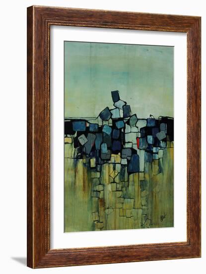 Stumbling Blocks II-Farrell Douglass-Framed Giclee Print