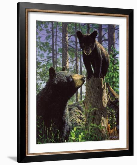 Stump Jumper-Bruce Miller-Framed Art Print