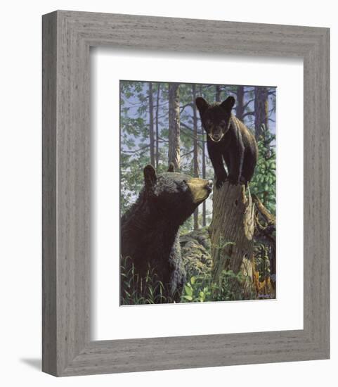 Stump Jumper-Bruce Miller-Framed Art Print