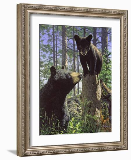 Stump Jumper-Bruce Miller-Framed Giclee Print