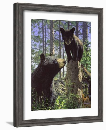 Stump Jumper-Bruce Miller-Framed Giclee Print