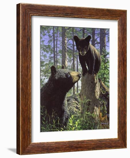 Stump Jumper-Bruce Miller-Framed Giclee Print