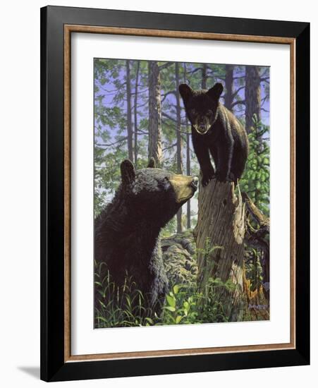 Stump Jumper-Bruce Miller-Framed Giclee Print