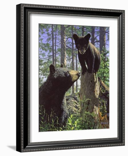 Stump Jumper-Bruce Miller-Framed Giclee Print