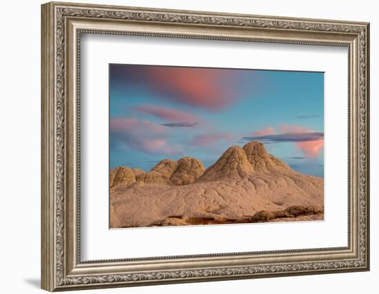 Stunning Clouds at Sunrise, Vermillion Cliffs, White Pockets Wilderness, Bureau of Land Management,-Howie Garber-Framed Photographic Print