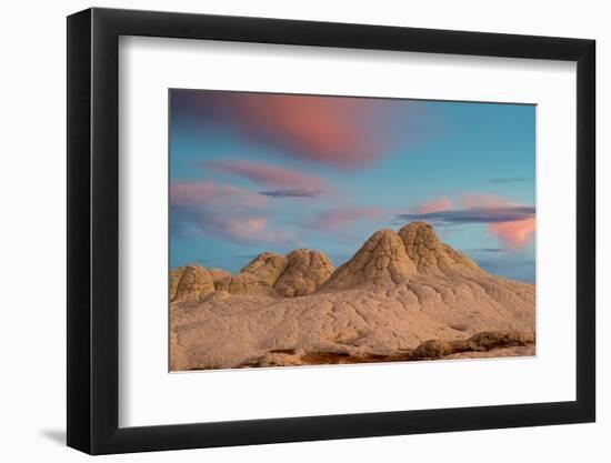 Stunning Clouds at Sunrise, Vermillion Cliffs, White Pockets Wilderness, Bureau of Land Management,-Howie Garber-Framed Photographic Print