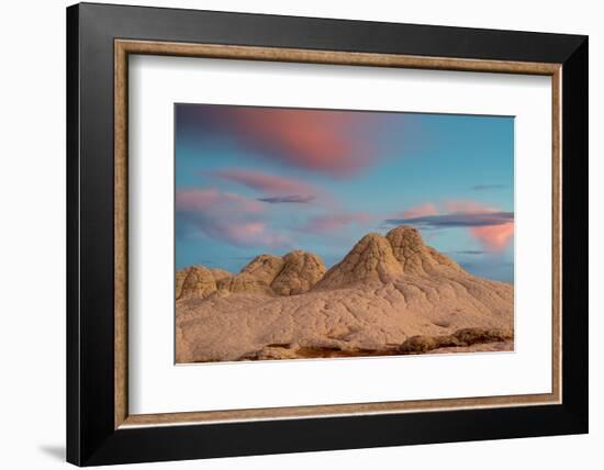 Stunning Clouds at Sunrise, Vermillion Cliffs, White Pockets Wilderness, Bureau of Land Management,-Howie Garber-Framed Photographic Print