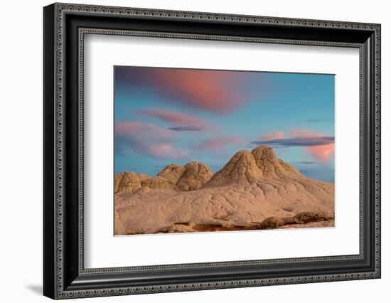 Stunning Clouds at Sunrise, Vermillion Cliffs, White Pockets Wilderness, Bureau of Land Management,-Howie Garber-Framed Photographic Print