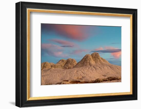 Stunning Clouds at Sunrise, Vermillion Cliffs, White Pockets Wilderness, Bureau of Land Management,-Howie Garber-Framed Photographic Print