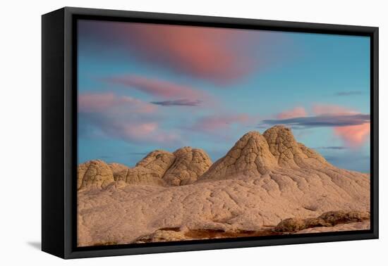 Stunning Clouds at Sunrise, Vermillion Cliffs, White Pockets Wilderness, Bureau of Land Management,-Howie Garber-Framed Premier Image Canvas