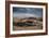 Stunning rock formations of Quebrada de las Flechas, slanting layers of strata, Argentina-Alex Treadway-Framed Photographic Print