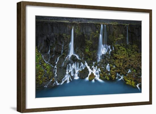 Stunning Summer Landscape Of The Volcanic Highlands In Iceland-Joe Azure-Framed Photographic Print