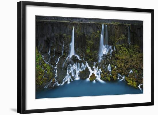 Stunning Summer Landscape Of The Volcanic Highlands In Iceland-Joe Azure-Framed Photographic Print