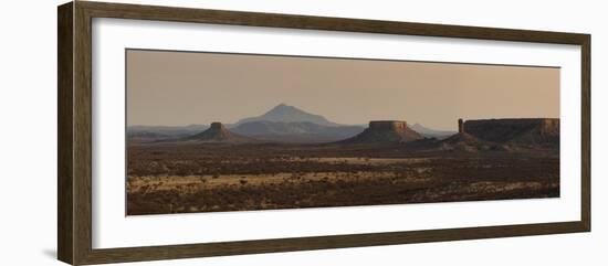 Stunning Ugab Landscape at Sunset-Alex Saberi-Framed Photographic Print