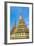 Stupas at Wat Pho (Temple of the Reclining Buddha), Bangkok, Thailand, Southeast Asia, Asia-Jason Langley-Framed Photographic Print