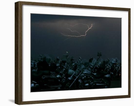 Sturgis Motorcycle Rally-null-Framed Photographic Print