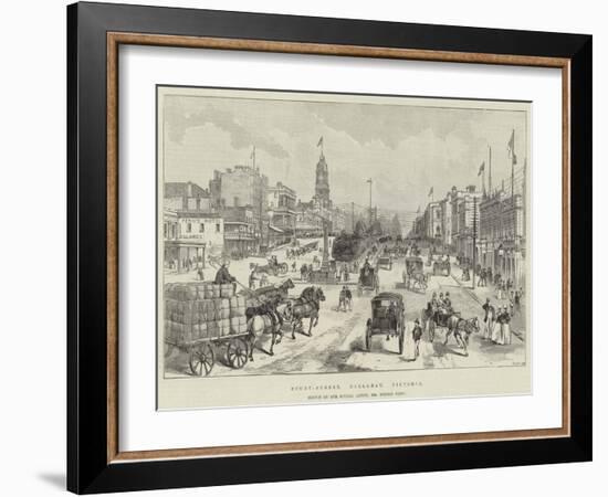 Sturt-Street, Ballarat, Victoria-Melton Prior-Framed Giclee Print