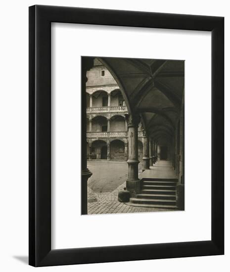 'Stuttgart. In the yard of the old castle', 1931-Kurt Hielscher-Framed Photographic Print