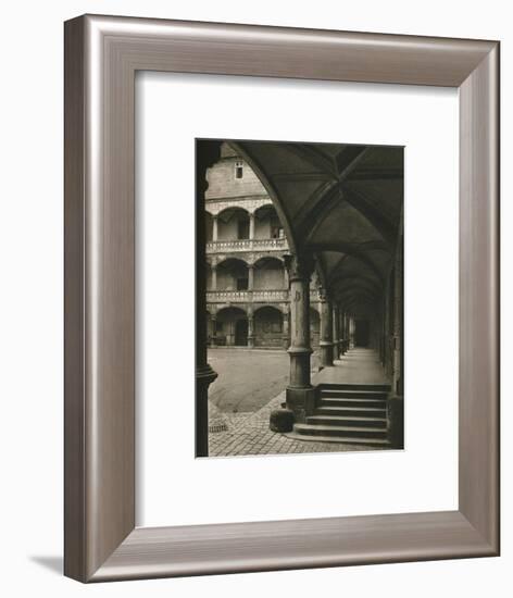 'Stuttgart. In the yard of the old castle', 1931-Kurt Hielscher-Framed Photographic Print