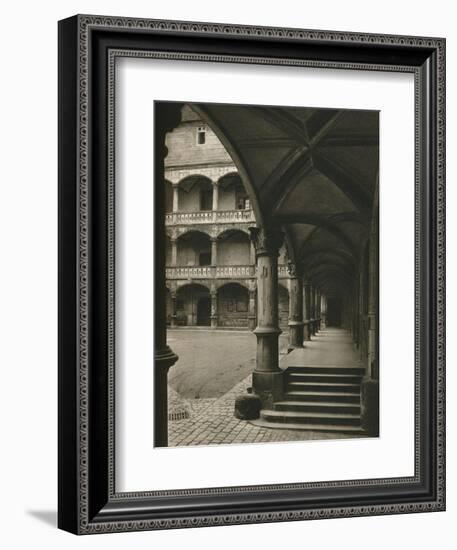 'Stuttgart. In the yard of the old castle', 1931-Kurt Hielscher-Framed Photographic Print