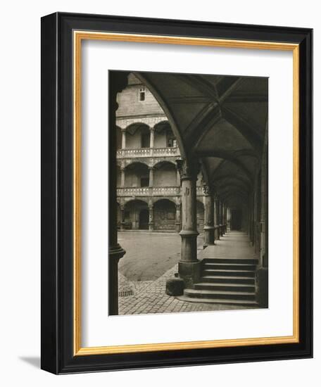 'Stuttgart. In the yard of the old castle', 1931-Kurt Hielscher-Framed Photographic Print