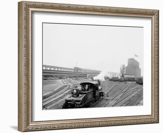 Stuyvesant Elevators, R.R. Terminals, New Orleans-null-Framed Photo