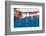 Stykkisholmur, Harbour, Reflection-Catharina Lux-Framed Photographic Print