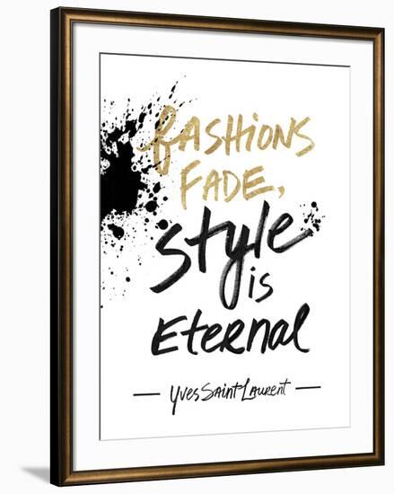 Style is Eternal-Lottie Fontaine-Framed Giclee Print