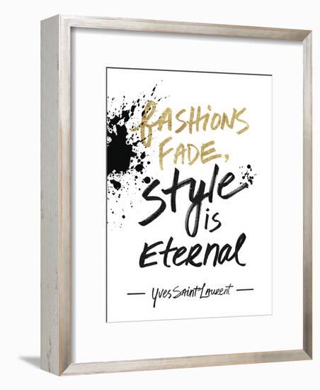 Style is Eternal-Lottie Fontaine-Framed Art Print