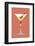 Stylish Cocktails - Manhattan-Sophie Ledesma-Framed Art Print