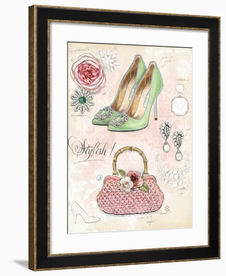 Stylish in Vintage-Chad Barrett-Framed Art Print