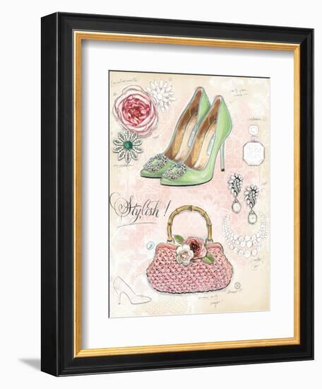 Stylish in Vintage-Chad Barrett-Framed Art Print