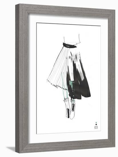 Stylish Swish-Eva Hjelte-Framed Giclee Print