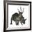 Styracosaurus Dinosaur-Stocktrek Images-Framed Art Print