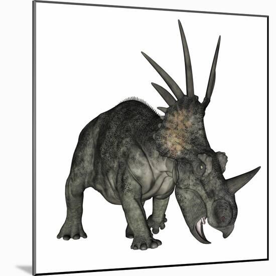 Styracosaurus Dinosaur-Stocktrek Images-Mounted Art Print