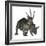 Styracosaurus Dinosaur-Stocktrek Images-Framed Art Print