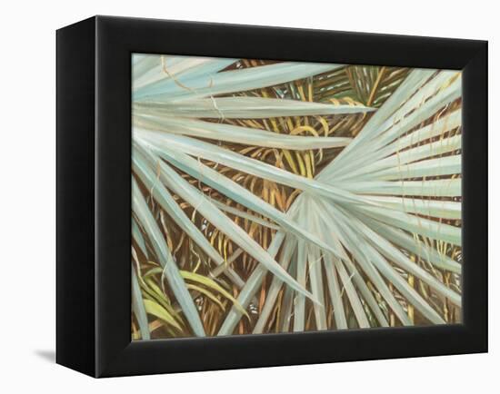 Suave Fronds-Suzanne Wilkins-Framed Stretched Canvas