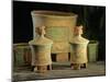 Sub-Jaguar Tomb and Offering Vessels, Maya, Copan, Honduras-Kenneth Garrett-Mounted Photographic Print