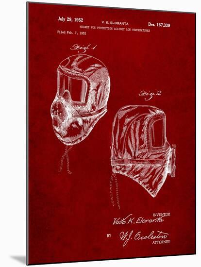Sub Zero Mask Patent-Cole Borders-Mounted Art Print