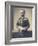 Subadar Major Ishar Singh, Bahadur VC OBI, 4th Battalion, 15th Punjab Regiment, 1936-37-English Photographer-Framed Photographic Print