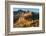 Subalpine Larches in golden autumn color at Cutthroat Pass. North Cascades, Washington State-Alan Majchrowicz-Framed Photographic Print