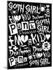 Subculture Girl-Roseanne Jones-Mounted Giclee Print