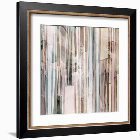 Subdued I-Isabelle Z-Framed Art Print