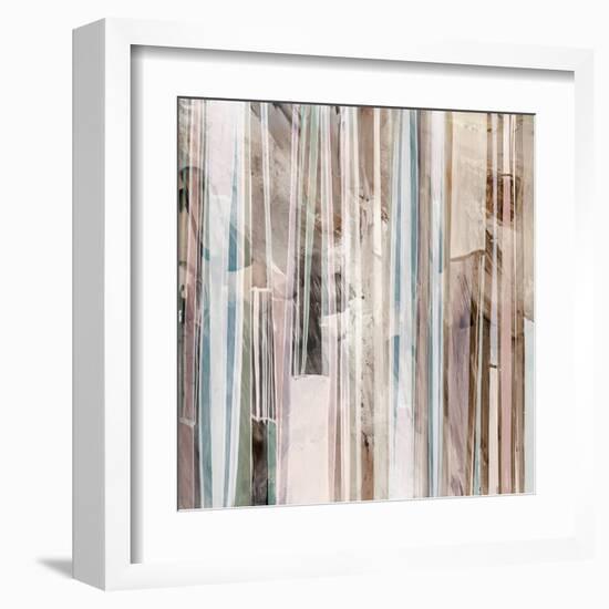 Subdued I-Isabelle Z-Framed Art Print