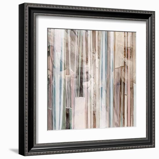 Subdued I-Isabelle Z-Framed Art Print